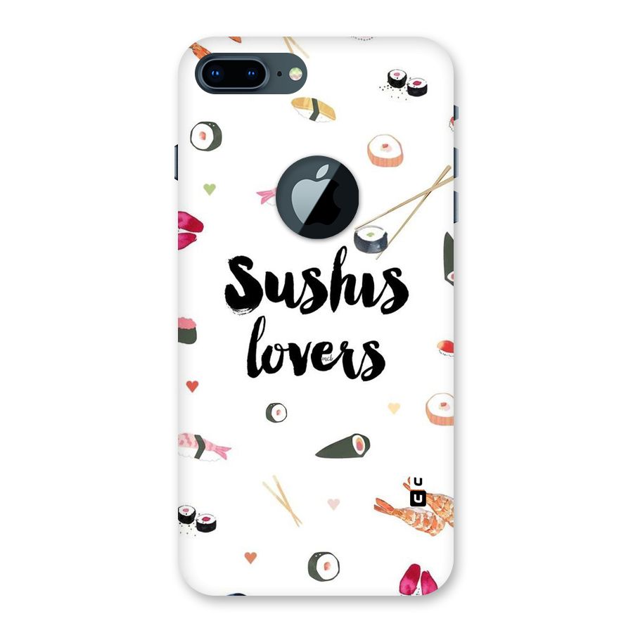Sushi Lovers Back Case for iPhone 7 Plus Logo Cut