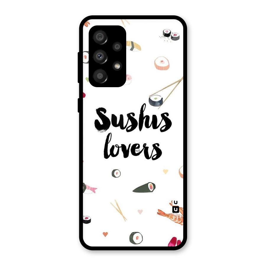 Sushi Lovers Glass Back Case for Galaxy A32