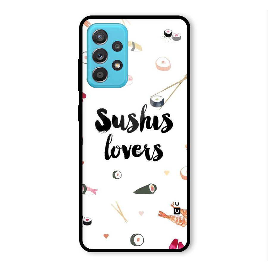 Sushi Lovers Glass Back Case for Galaxy A52