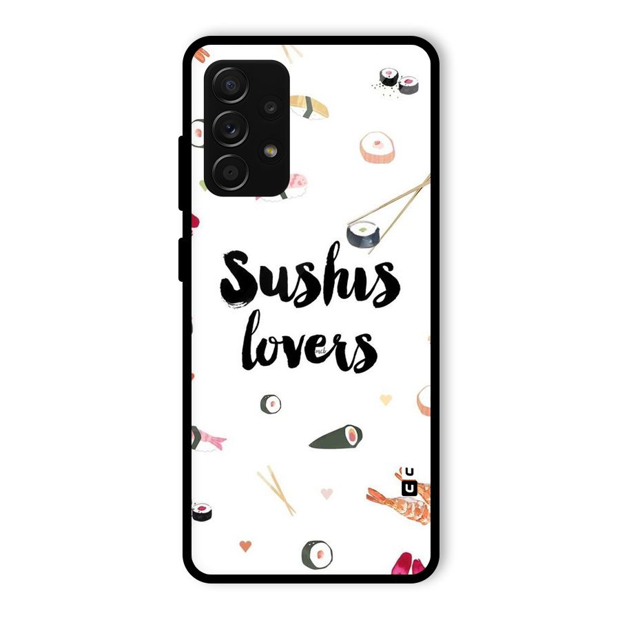 Sushi Lovers Glass Back Case for Galaxy A53 5G