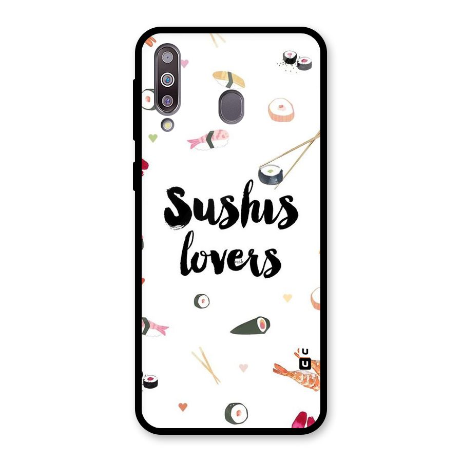 Sushi Lovers Glass Back Case for Galaxy M30