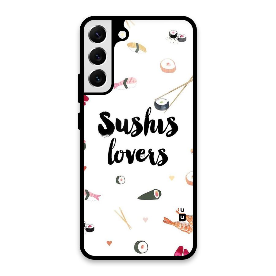 Sushi Lovers Glass Back Case for Galaxy S22 Plus 5G