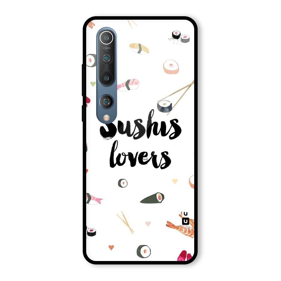 Sushi Lovers Glass Back Case for Mi 10