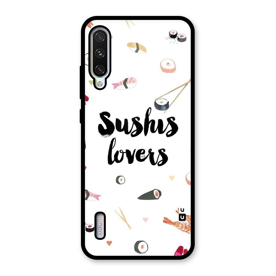 Sushi Lovers Glass Back Case for Mi A3