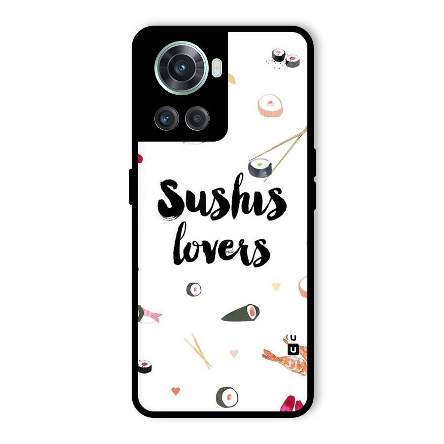 Sushi Lovers Glass Back Case for OnePlus 10R