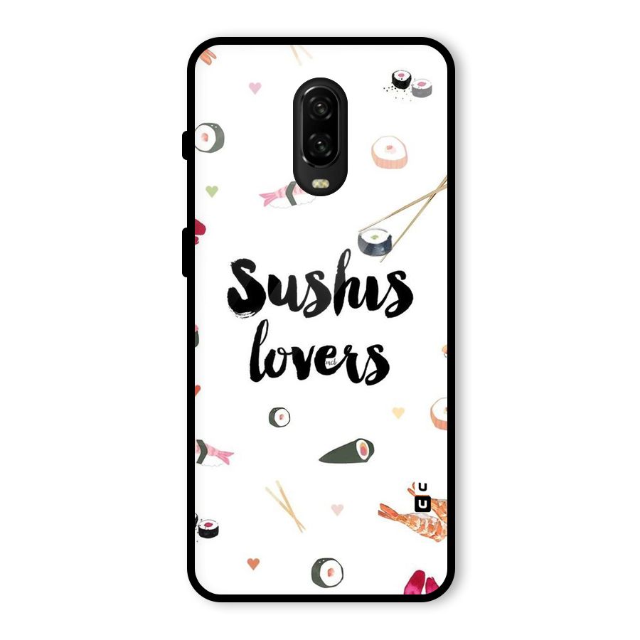Sushi Lovers Glass Back Case for OnePlus 6T