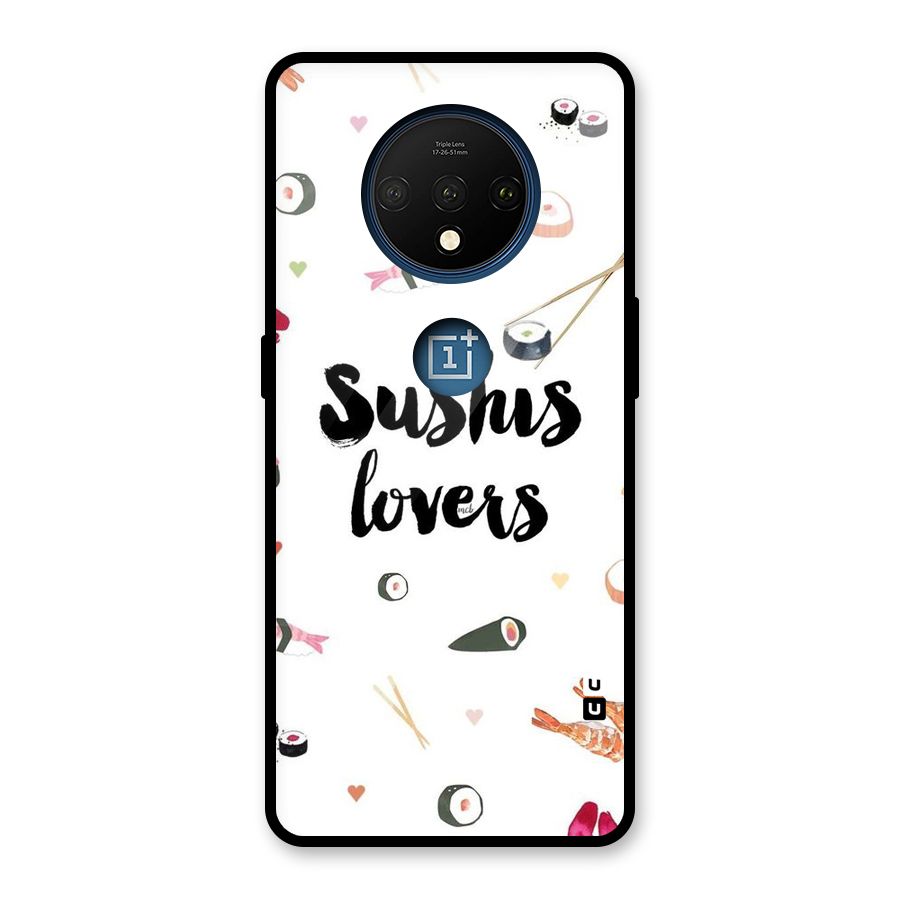 Sushi Lovers Glass Back Case for OnePlus 7T