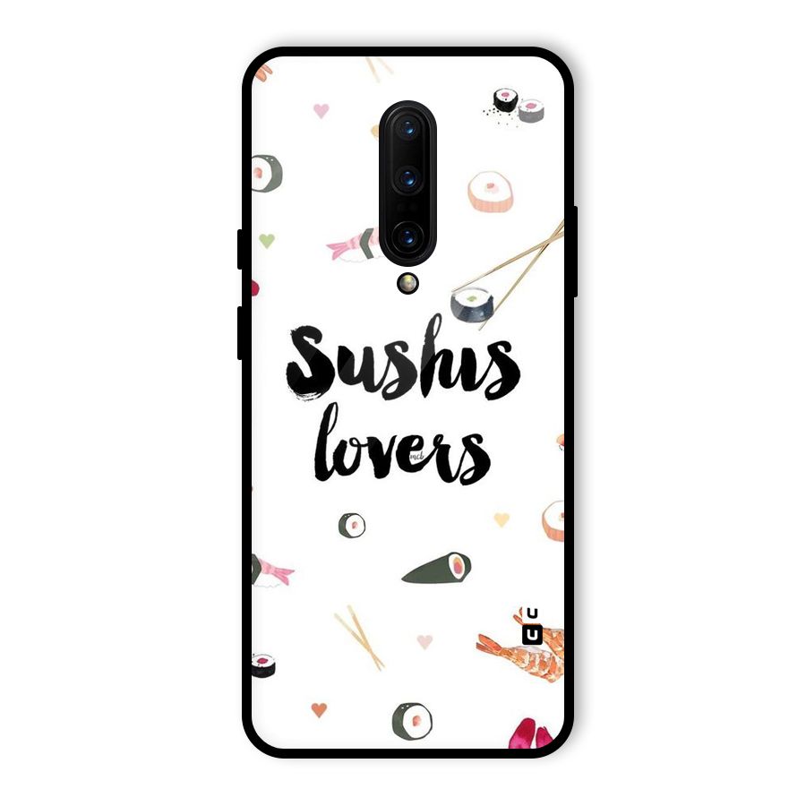 Sushi Lovers Glass Back Case for OnePlus 7 Pro
