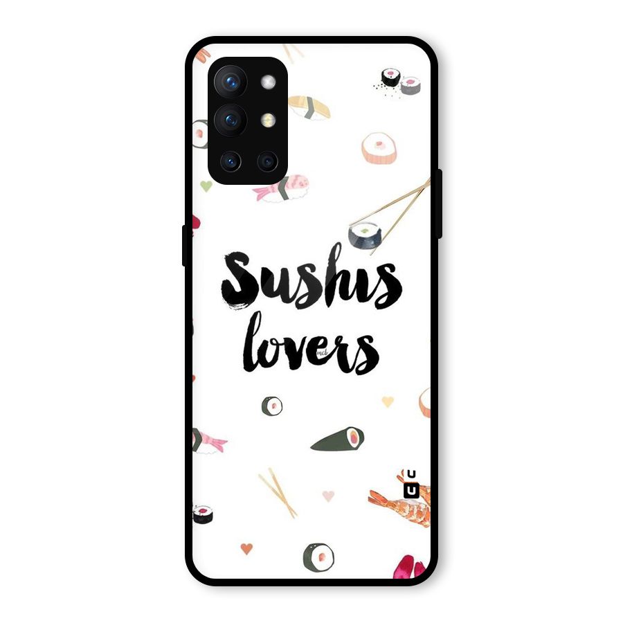 Sushi Lovers Glass Back Case for OnePlus 9R