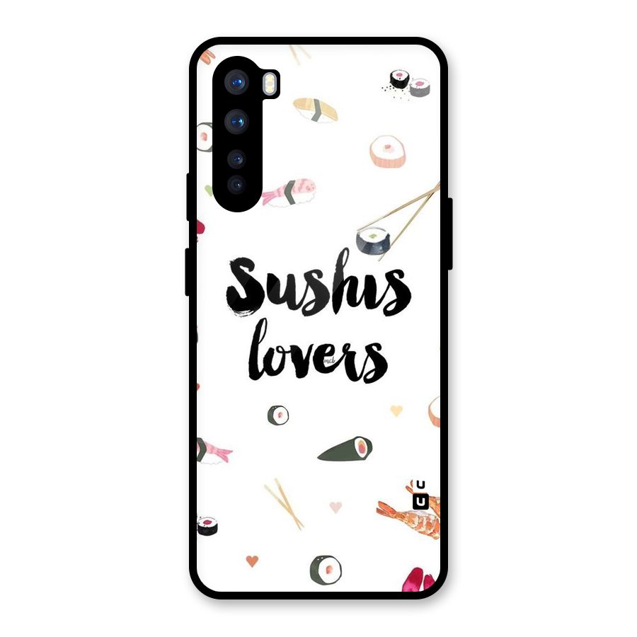 Sushi Lovers Glass Back Case for OnePlus Nord