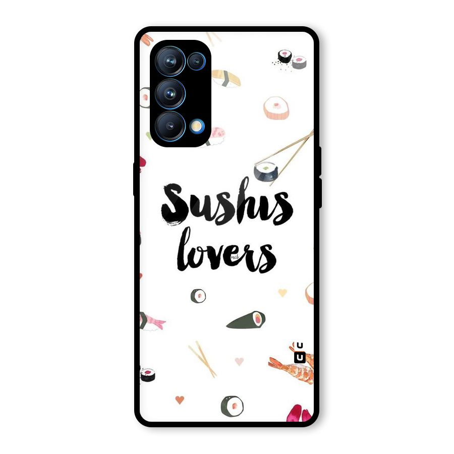 Sushi Lovers Glass Back Case for Oppo Reno5 Pro 5G