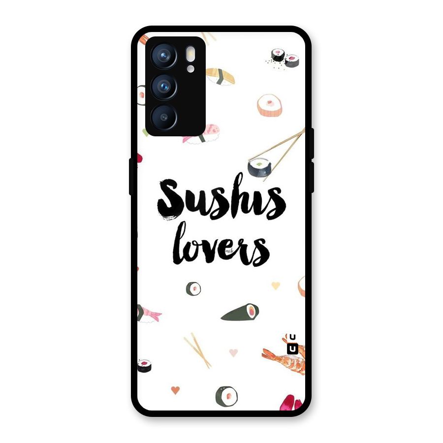 Sushi Lovers Glass Back Case for Oppo Reno6 5G