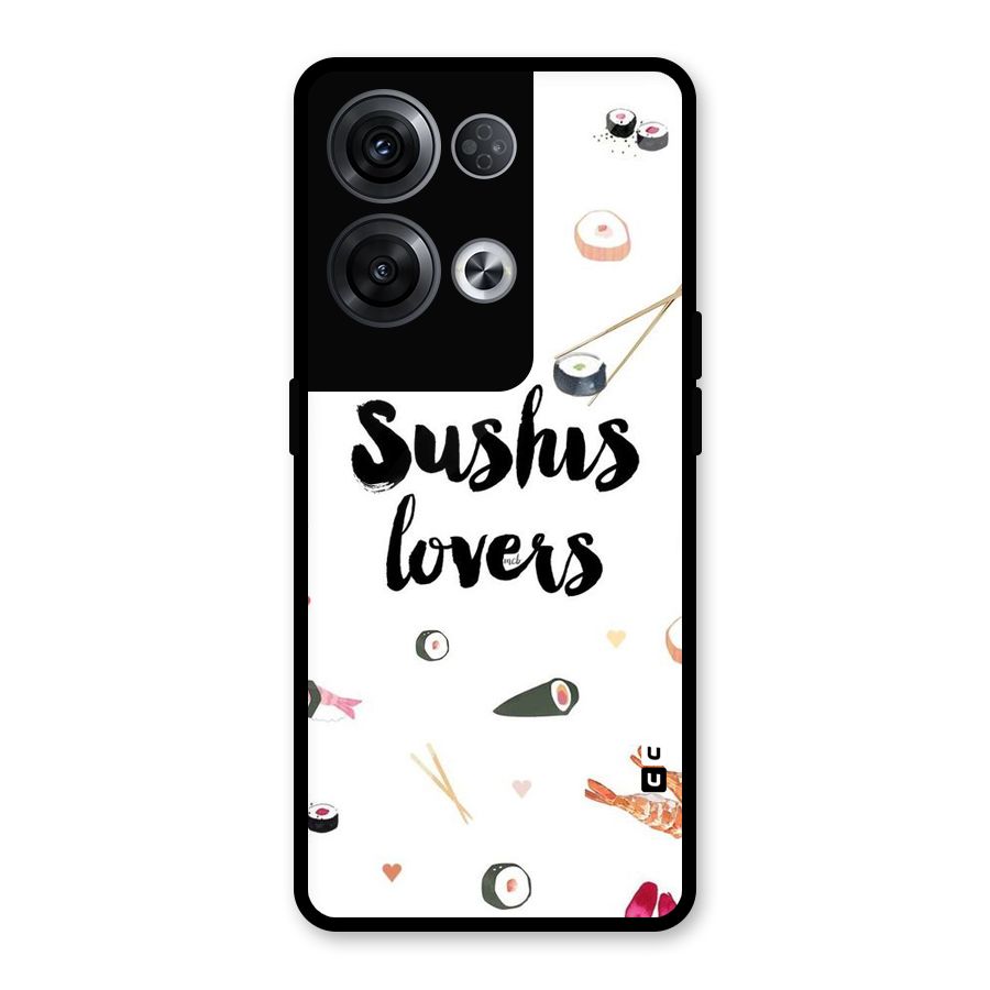 Sushi Lovers Glass Back Case for Oppo Reno8 Pro 5G