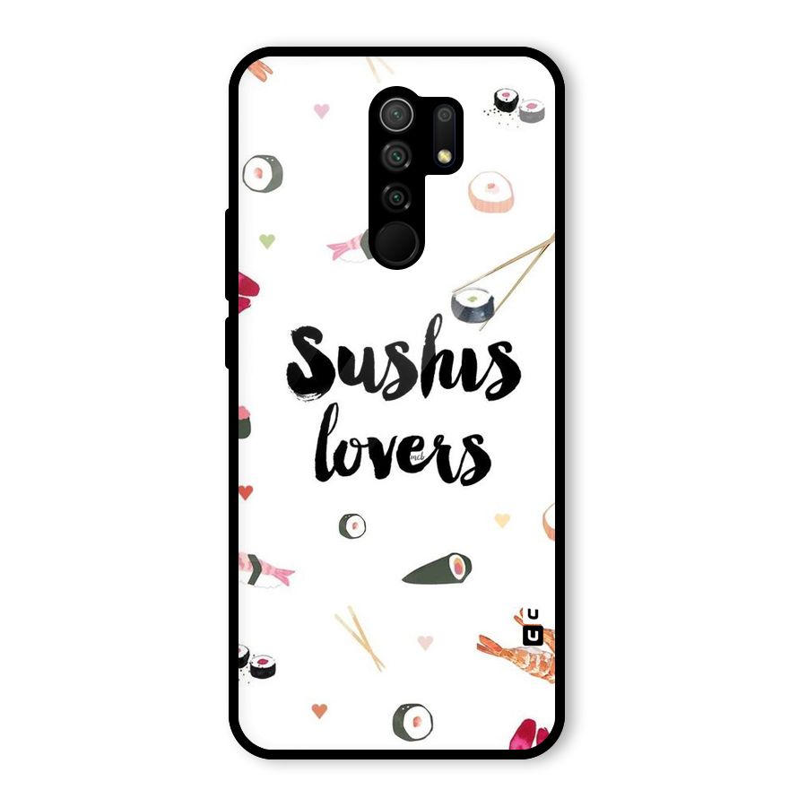 Sushi Lovers Glass Back Case for Poco M2