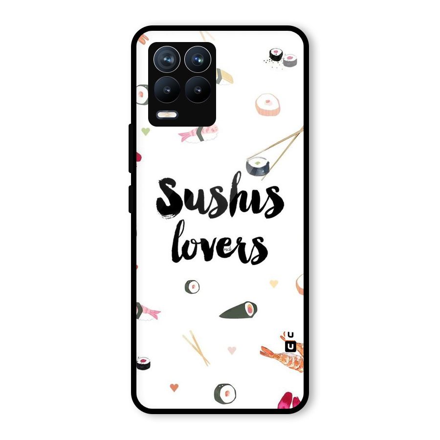 Sushi Lovers Glass Back Case for Realme 8