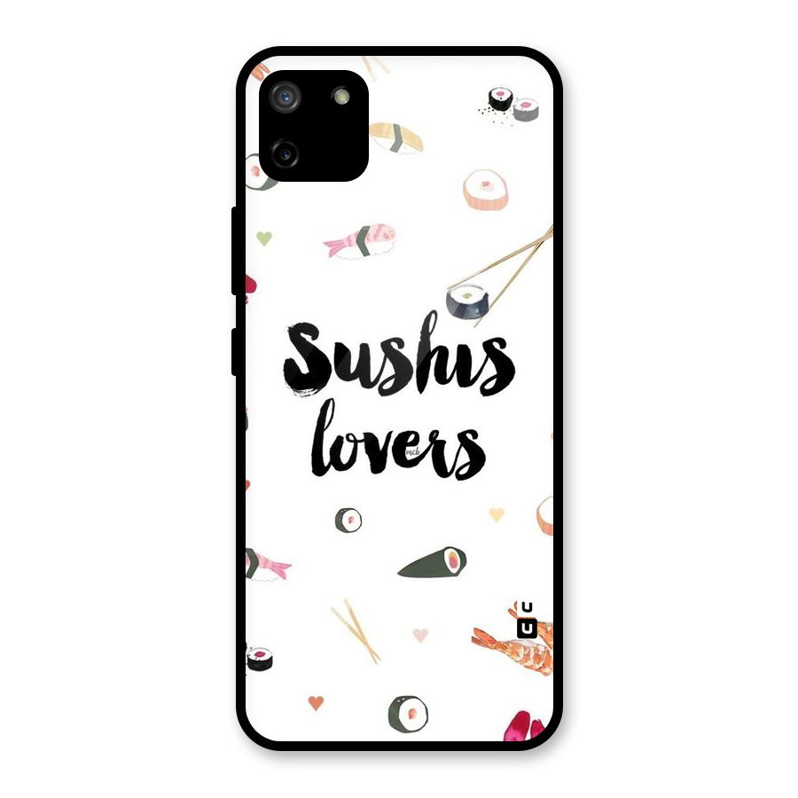 Sushi Lovers Glass Back Case for Realme C11