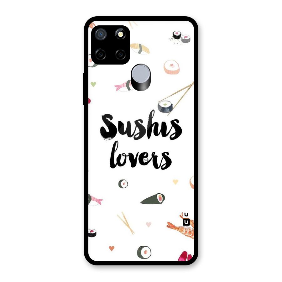 Sushi Lovers Glass Back Case for Realme C12