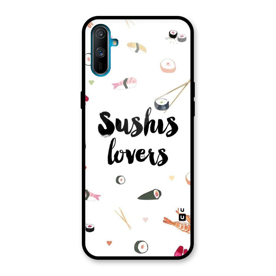 Sushi Lovers Glass Back Case for Realme C3