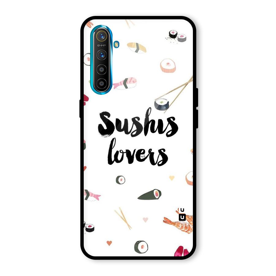 Sushi Lovers Glass Back Case for Realme X2