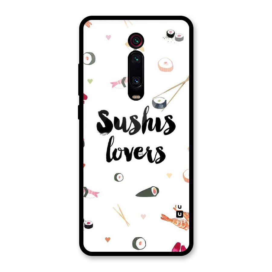 Sushi Lovers Glass Back Case for Redmi K20