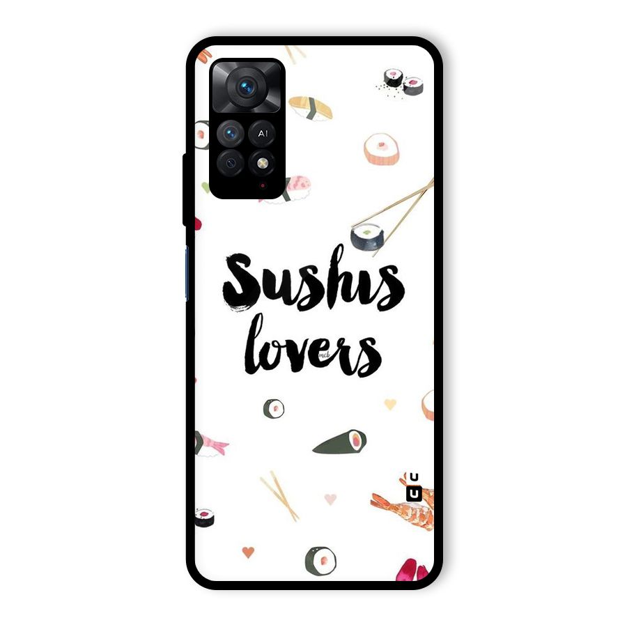 Sushi Lovers Glass Back Case for Redmi Note 11 Pro Plus 5G