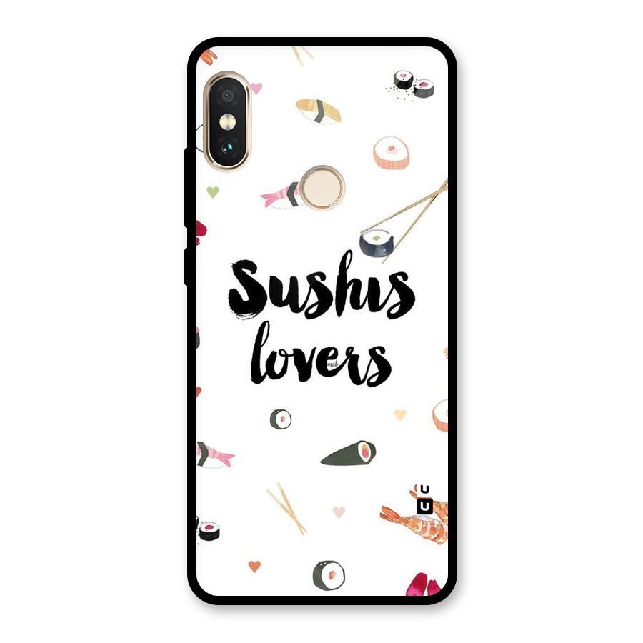 Sushi Lovers Glass Back Case for Redmi Note 5 Pro