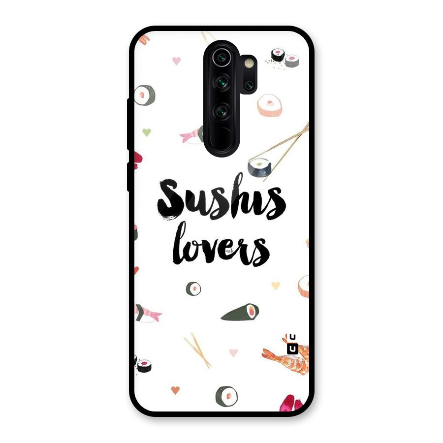 Sushi Lovers Glass Back Case for Redmi Note 8 Pro