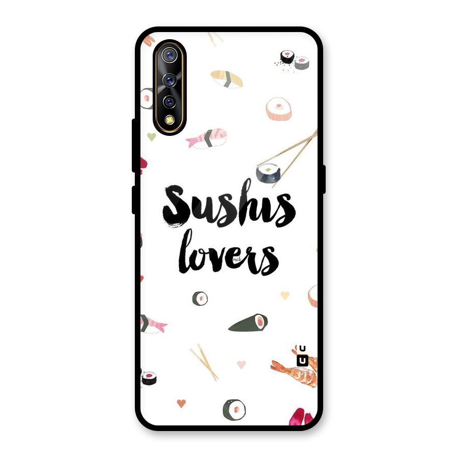 Sushi Lovers Glass Back Case for Vivo S1