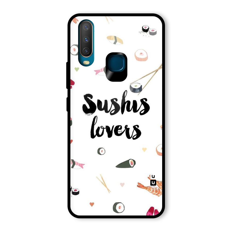 Sushi Lovers Glass Back Case for Vivo U10