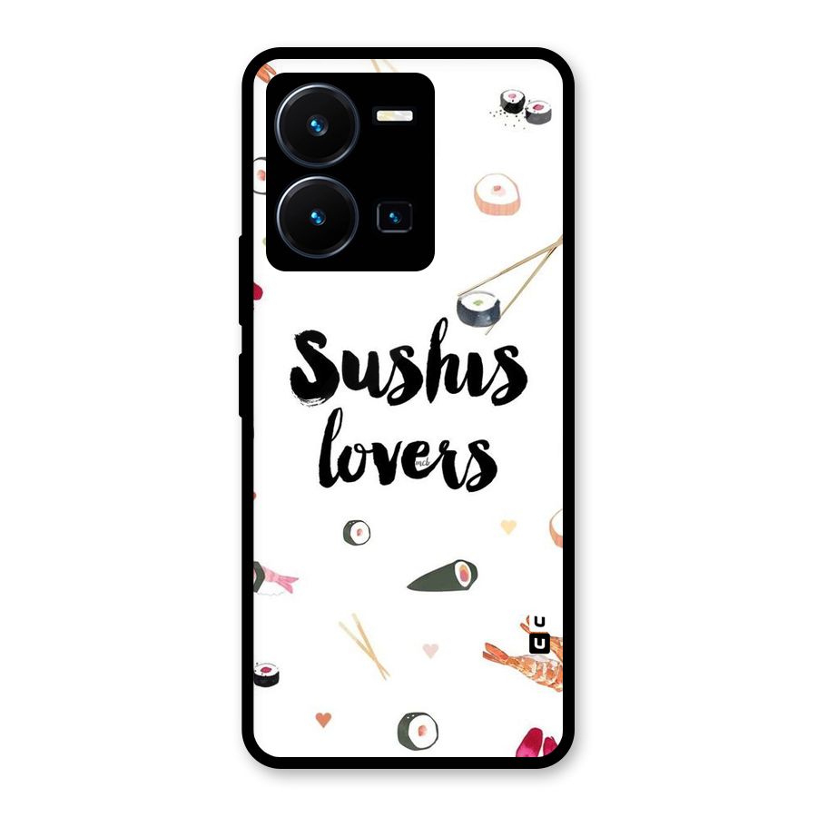Sushi Lovers Glass Back Case for Vivo Y35