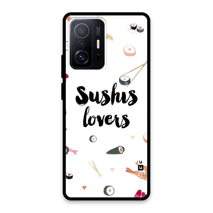 Sushi Lovers Glass Back Case for Xiaomi 11T Pro