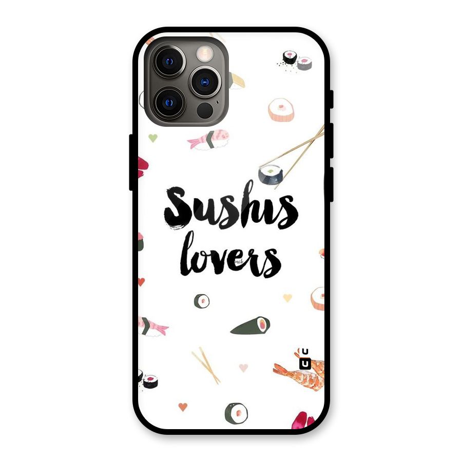 Sushi Lovers Glass Back Case for iPhone 12 Pro