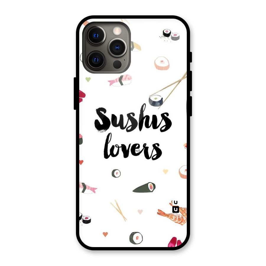 Sushi Lovers Glass Back Case for iPhone 12 Pro Max