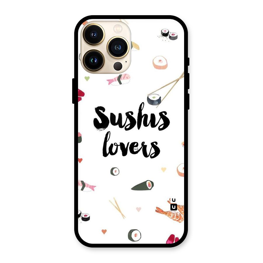Sushi Lovers Glass Back Case for iPhone 13 Pro Max