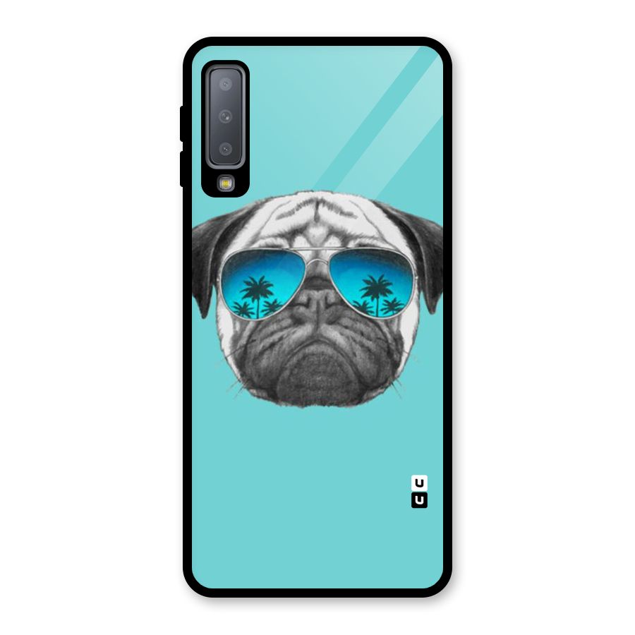 Swag Doggo Glass Back Case for Galaxy A7 (2018)