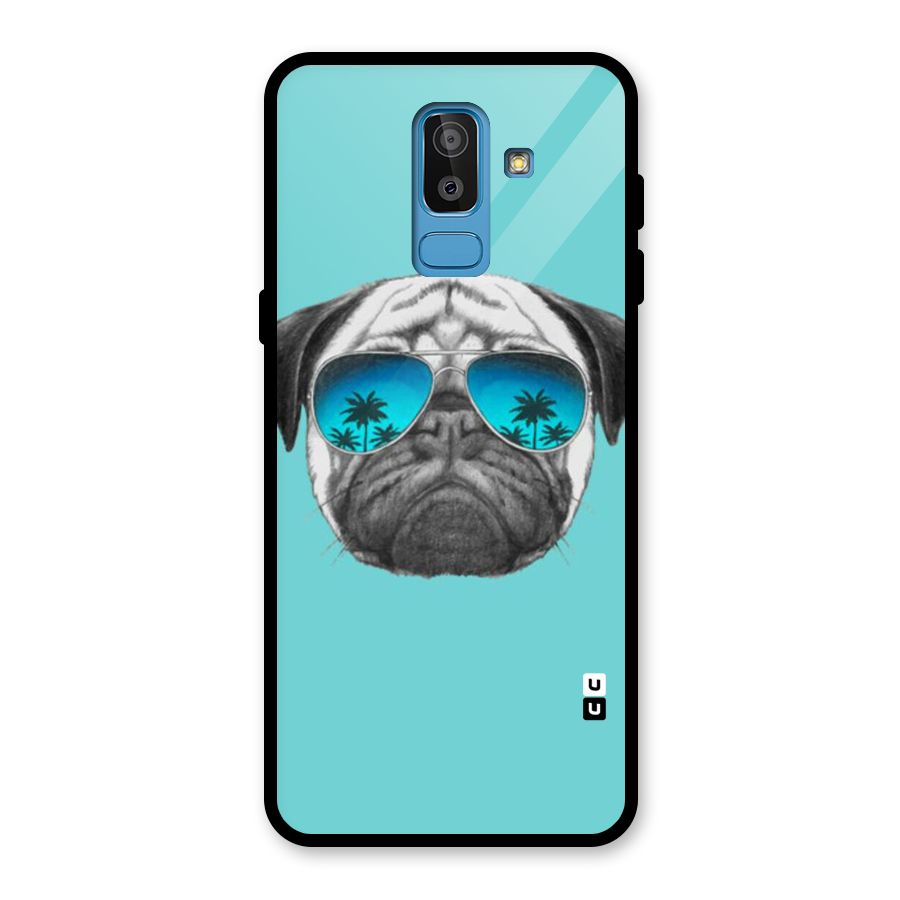 Swag Doggo Glass Back Case for Galaxy J8