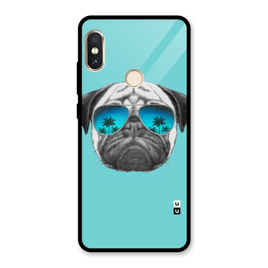 Swag Doggo Glass Back Case for Redmi Note 5 Pro