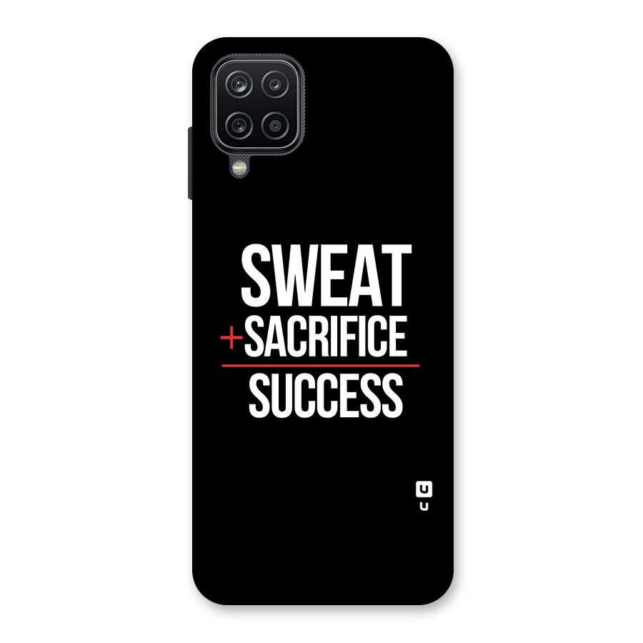 Sweat Sacrifice Success Back Case for Galaxy A12