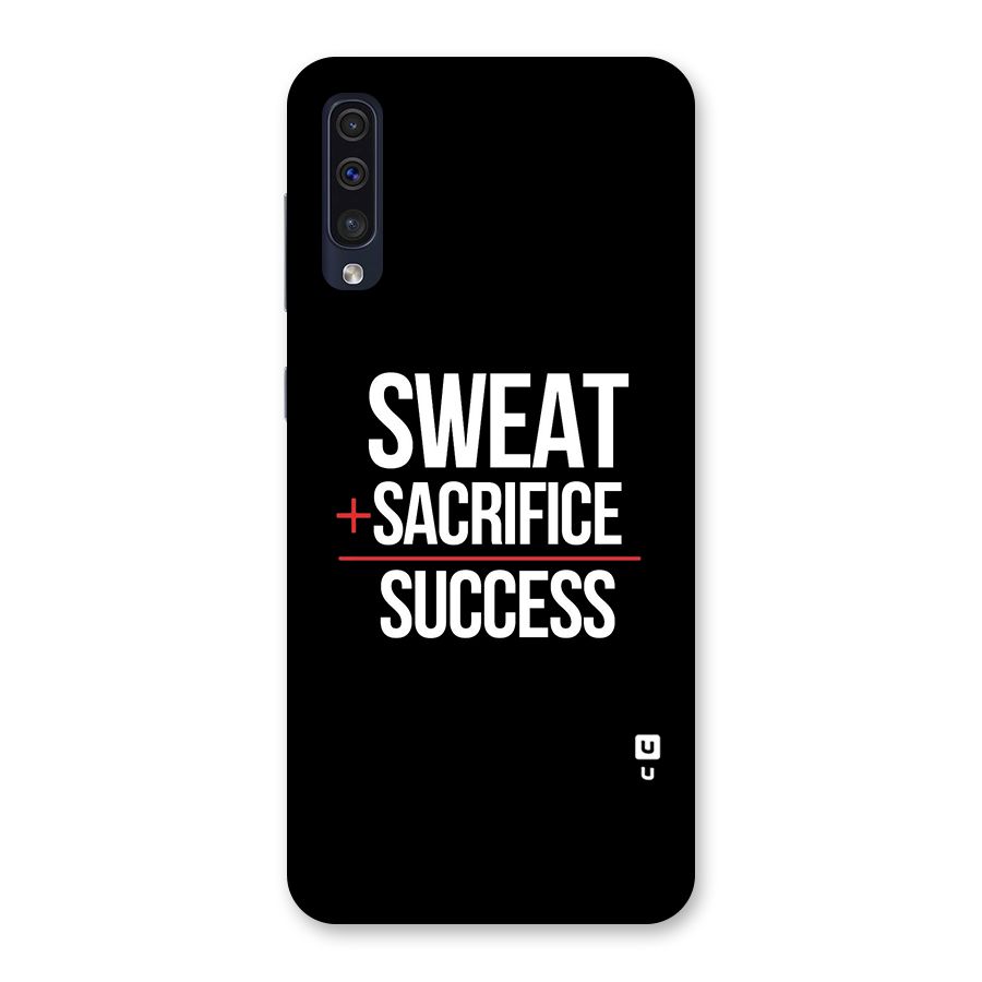 Sweat Sacrifice Success Back Case for Galaxy A50s