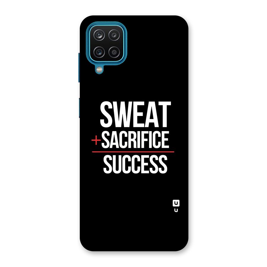 Sweat Sacrifice Success Back Case for Galaxy F12