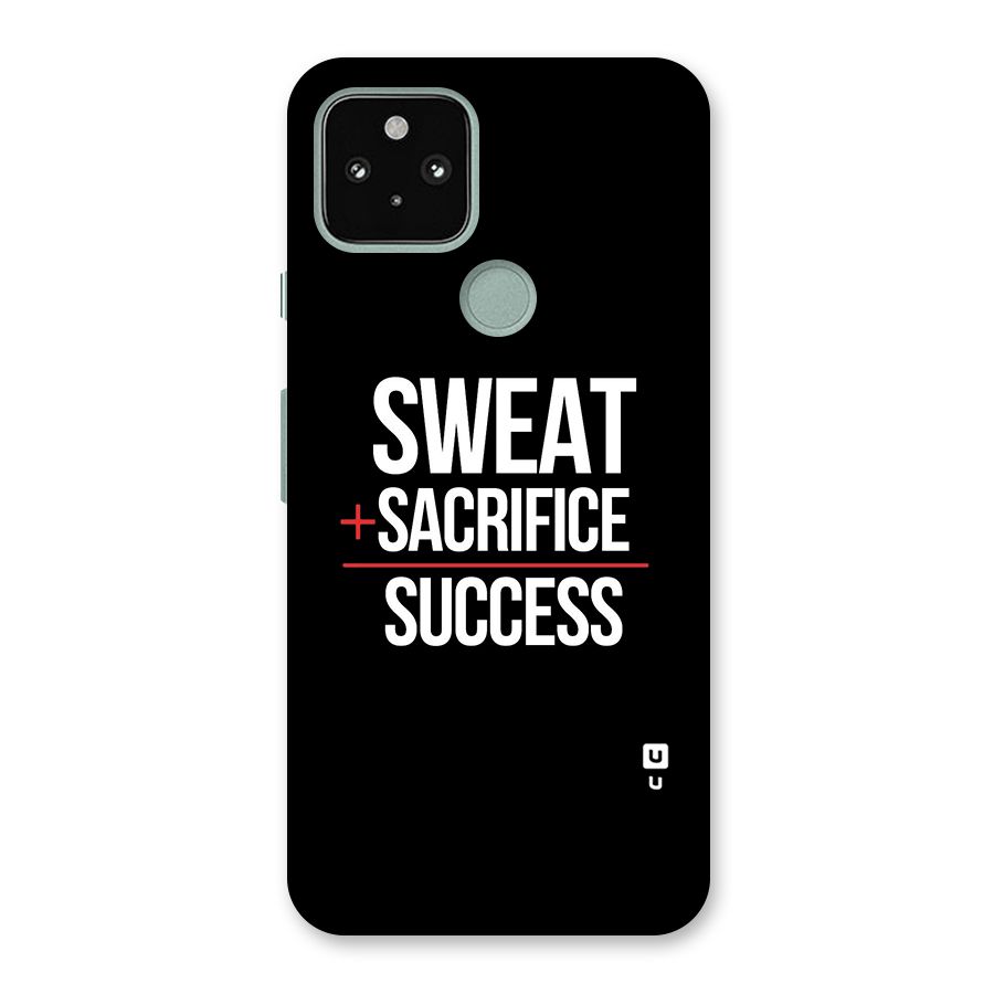 Sweat Sacrifice Success Back Case for Google Pixel 5