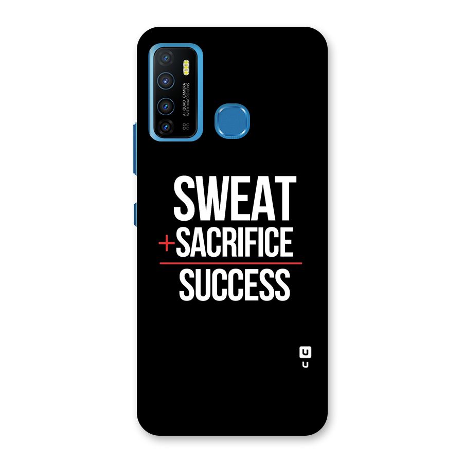 Sweat Sacrifice Success Back Case for Infinix Hot 9