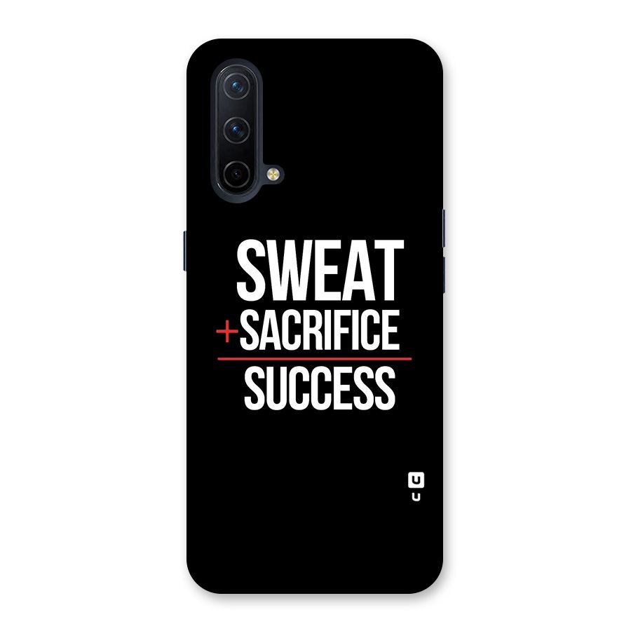 Sweat Sacrifice Success Back Case for OnePlus Nord CE 5G