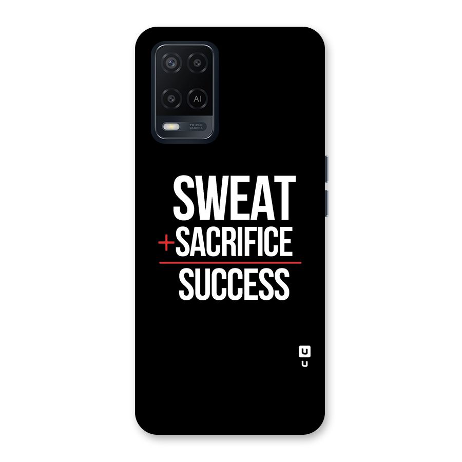 Sweat Sacrifice Success Back Case for Oppo A54
