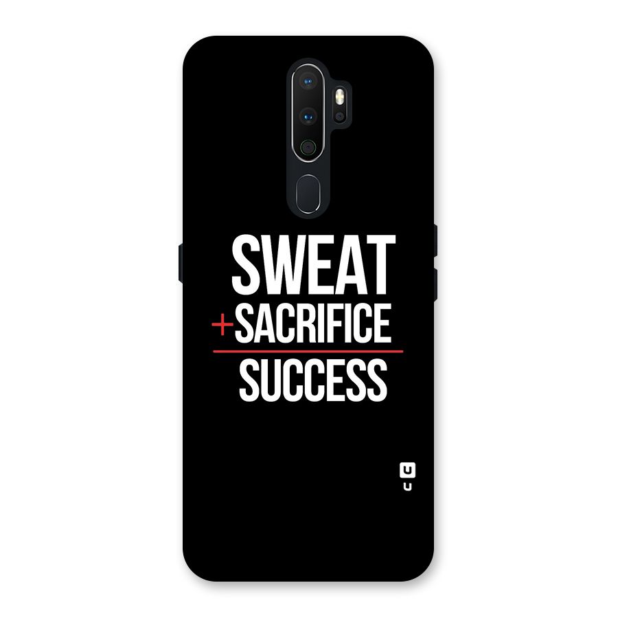 Sweat Sacrifice Success Back Case for Oppo A5 (2020)