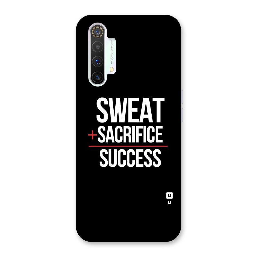 Sweat Sacrifice Success Back Case for Realme X3 SuperZoom