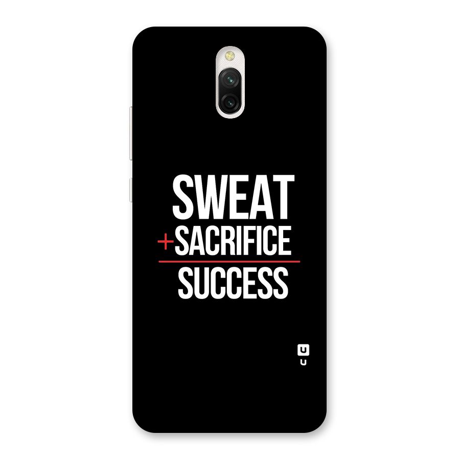 Sweat Sacrifice Success Back Case for Redmi 8A Dual