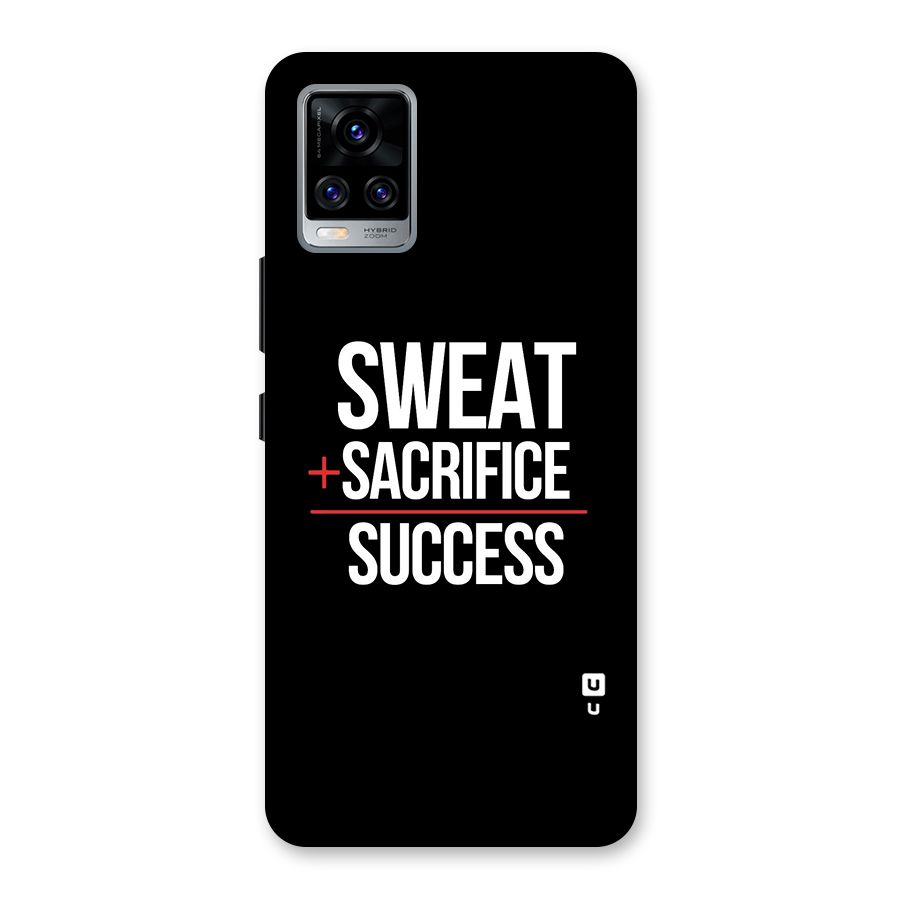 Sweat Sacrifice Success Back Case for Vivo V20 Pro
