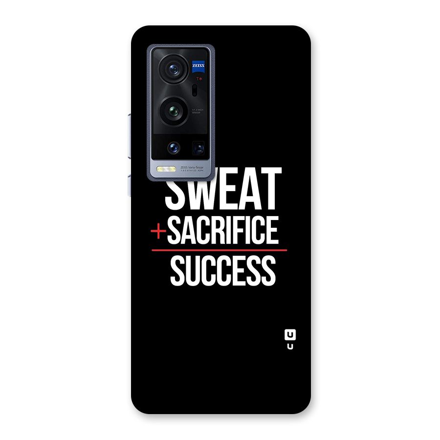 Sweat Sacrifice Success Back Case for Vivo X60 Pro Plus