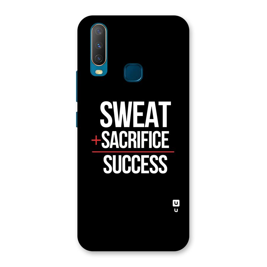 Sweat Sacrifice Success Back Case for Vivo Y11